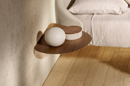 Roundy Wall Mounted Nightstand