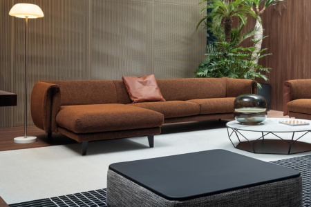 Saddle Sectional Sofa With Chaise