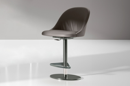 Sam Upholstered Adjustable Bar Stool