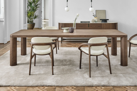 Sansiro Wood Dining Table