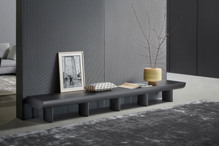 Sculptural TV Stand