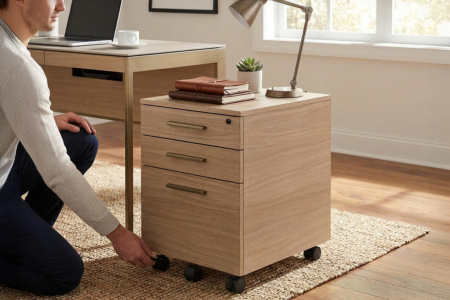 Sequel Studio 6607 Mobile File Cabinet
