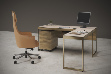Sequel Studio L Shaped Office Desk
