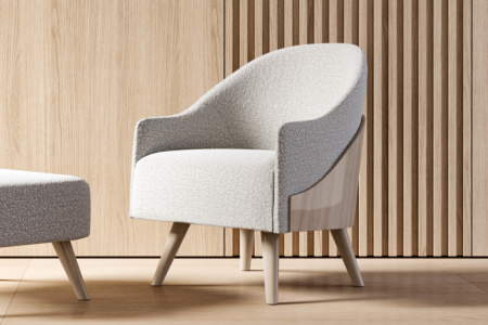 Shell Lounge Armchair