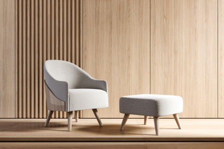 Shell Pouf