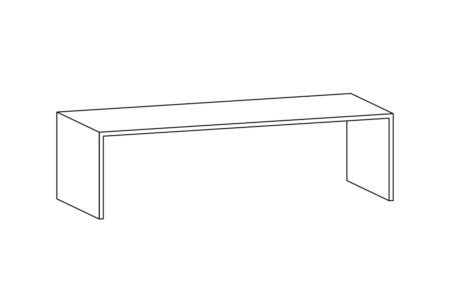 Internal Bench For Shoji Wardrobe