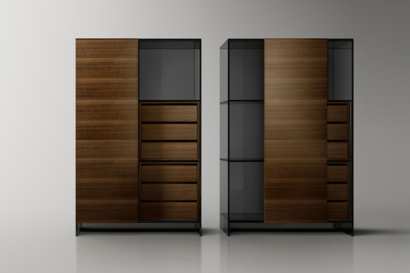 Shoji Wood Cupboard