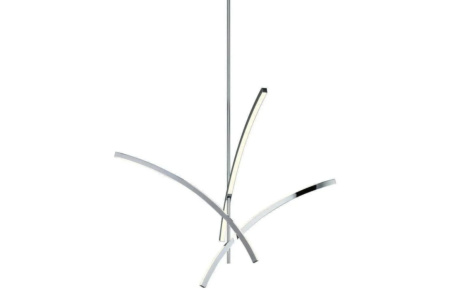 Gestures 3-Arm Led Pendant Display Model
