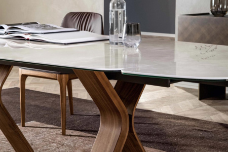 Still Barrel Extension Dining Table