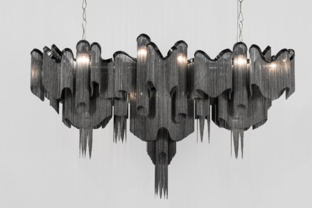 Stream Linear Chandelier