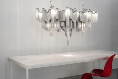 Stream Linear Chandelier