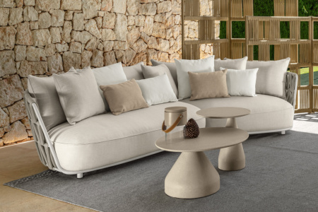 Swipe Curved Sectional Sofa