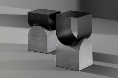 Vague End Table