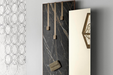 Welcome Mirror & Coat Hanger