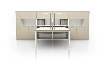 Yo Bookcase with Desk