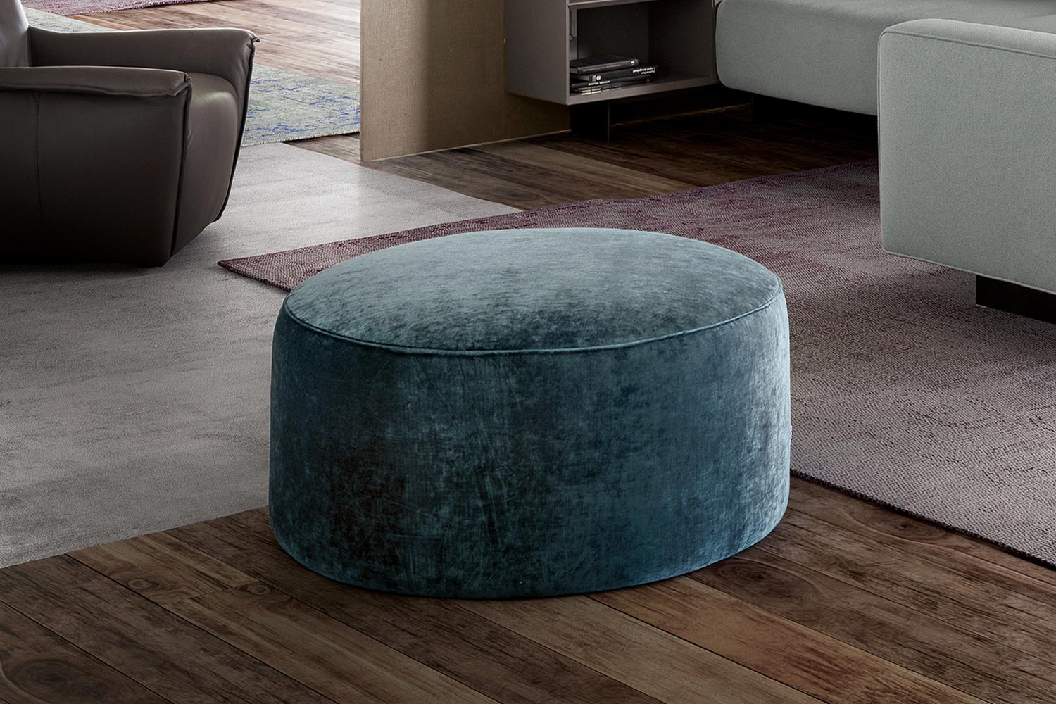 Eden Round Ottoman