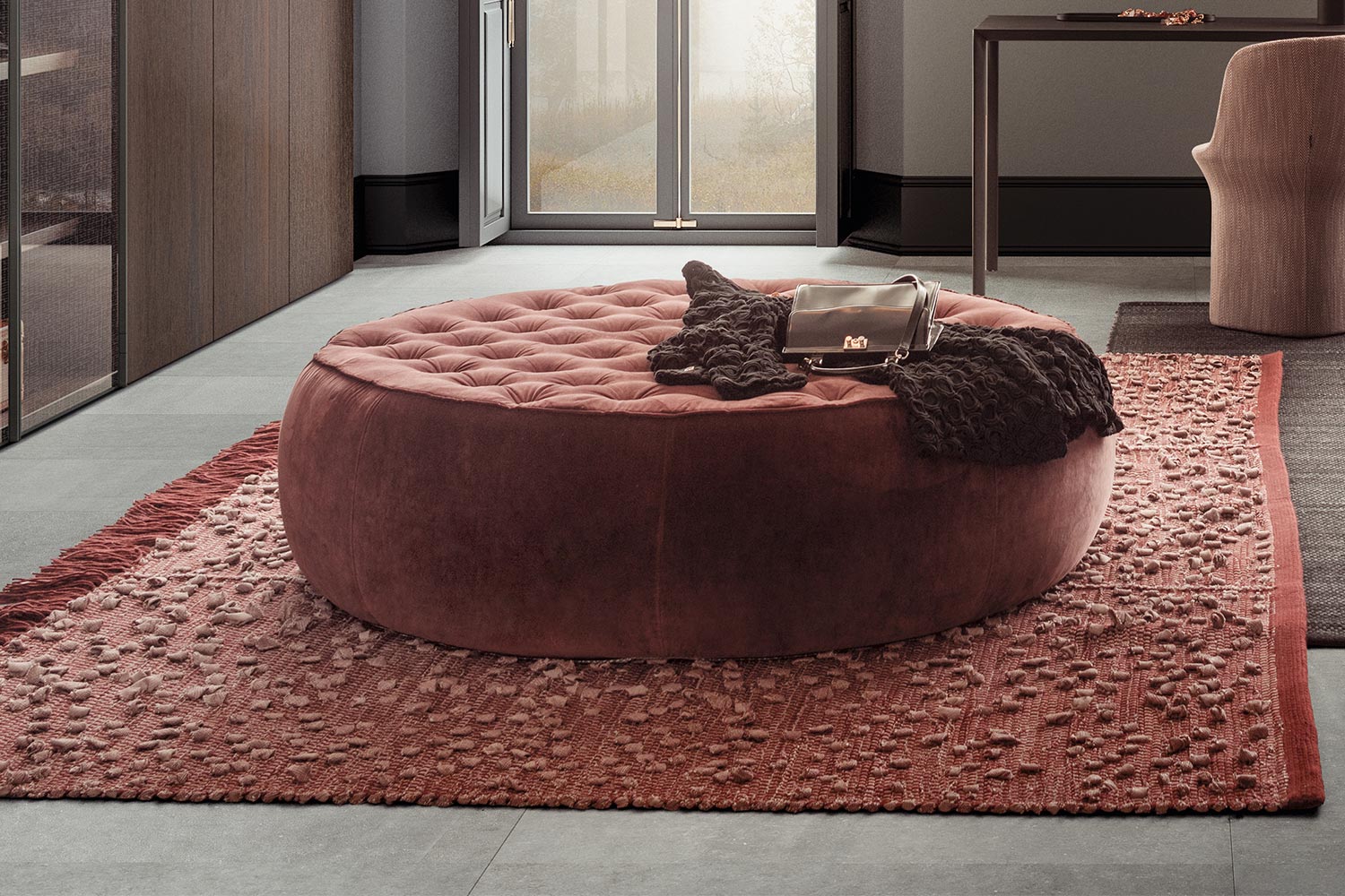 Eden Tufted Ottoman