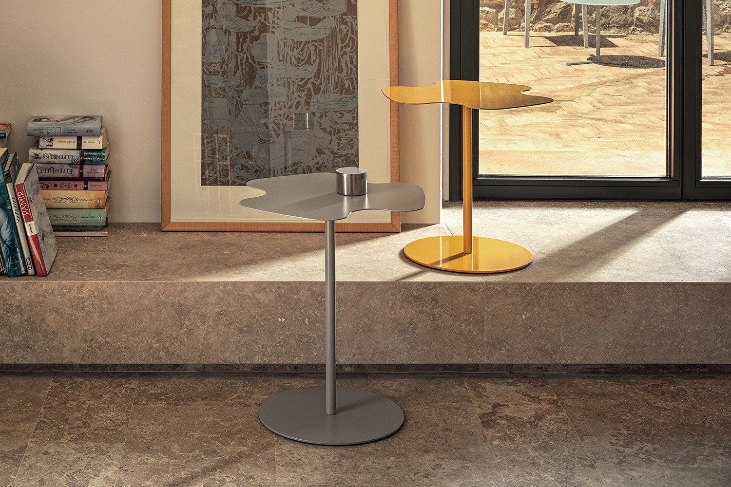 Flower End Table