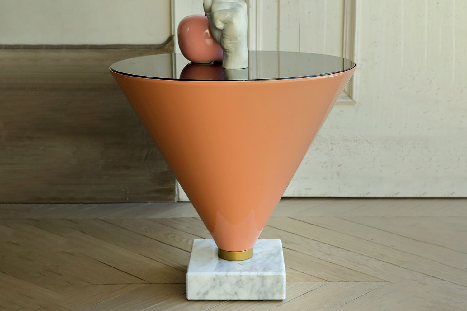 Flute End Table
