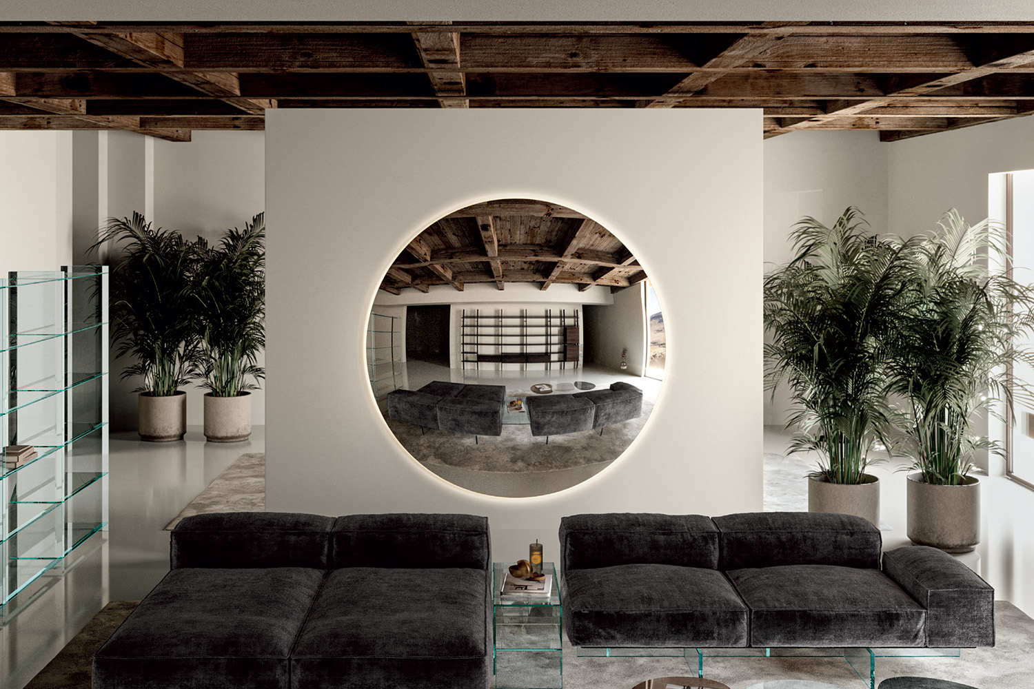 Iris Wall Mirror