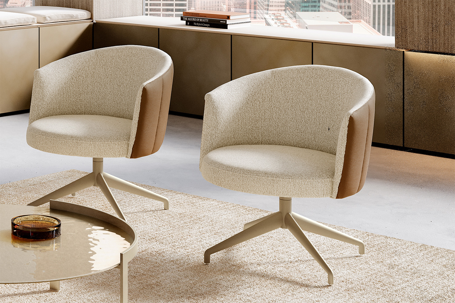 Jane Bicolor Lounge Chair