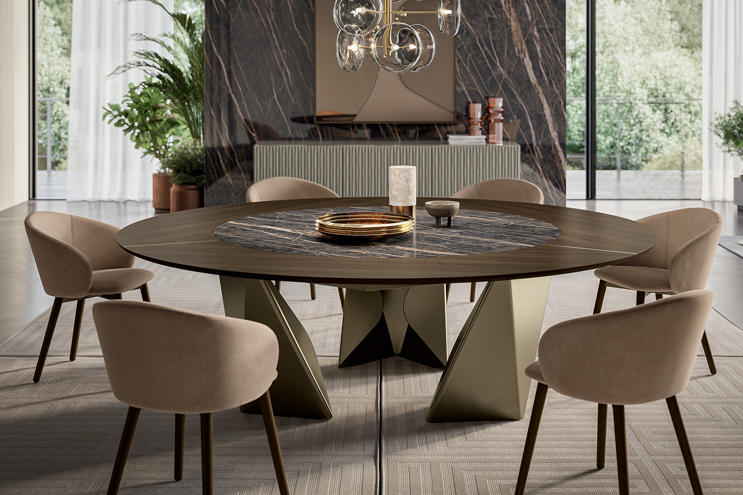 Kaleido Round Dining Table
