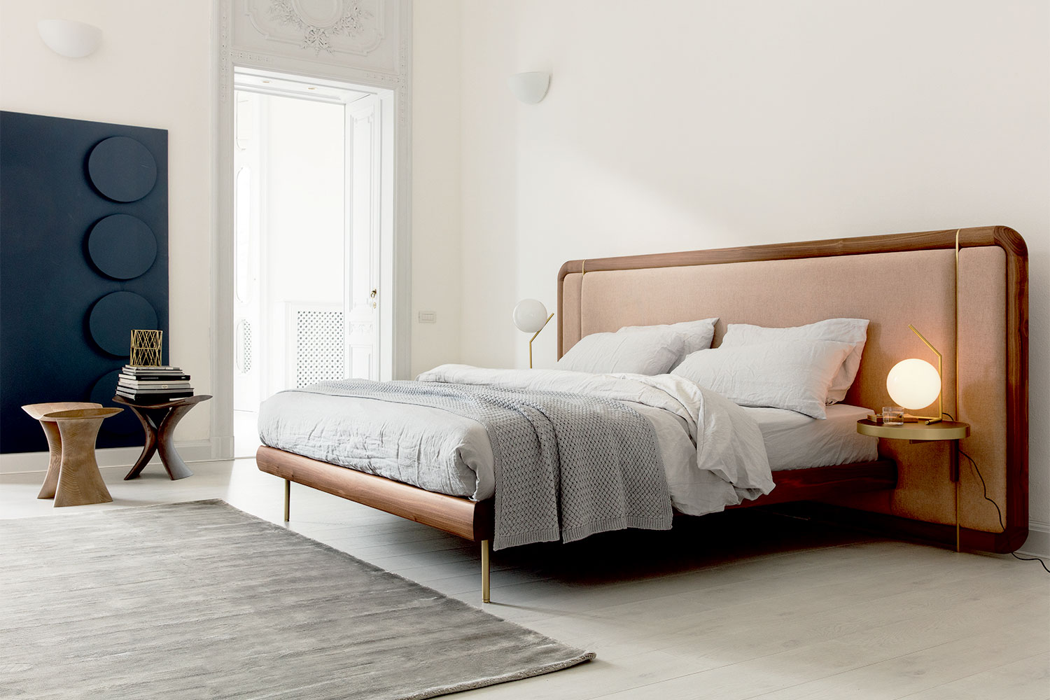 Killian Bed with End Tables