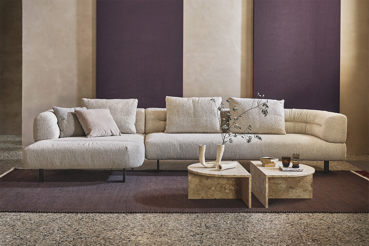 Klarence Sectional Sofa with Chaise