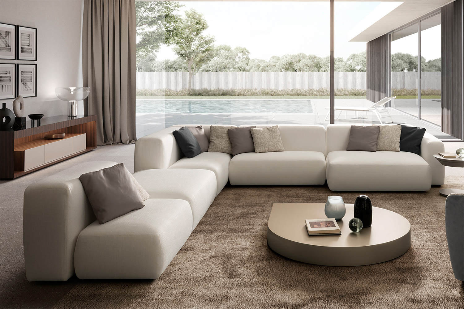 Kos Corner Sectional Sofa