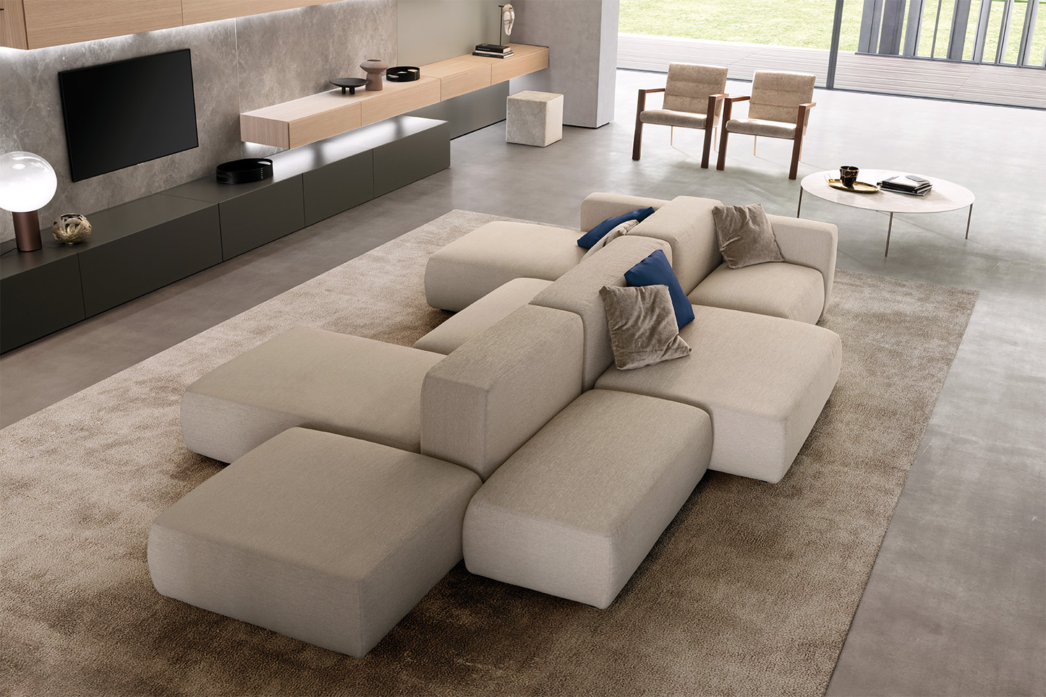 Kos Double Sided Sectional Sofa