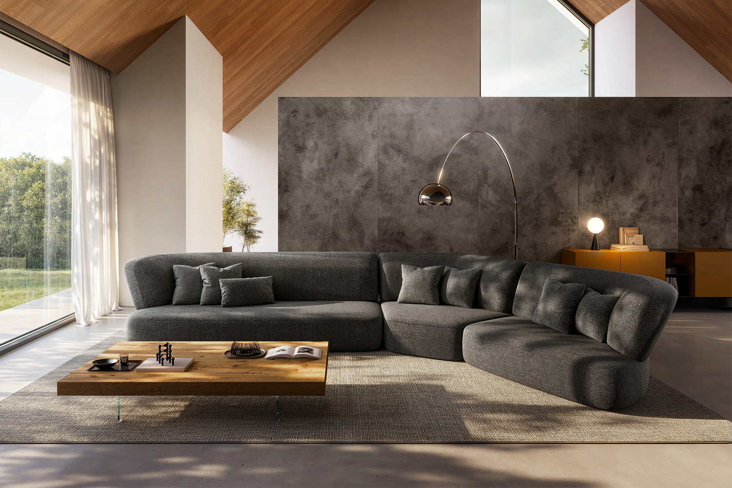 Londy Angled Sectional Sofa