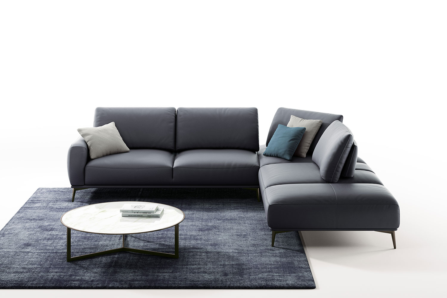 Monforte Curved Sectional Sofa