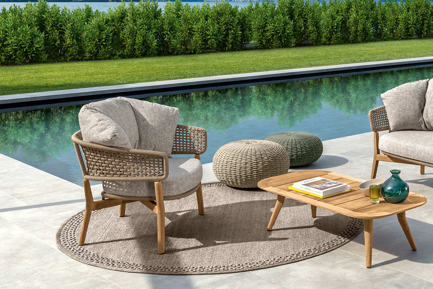 Moon Teak Lounge Armchair