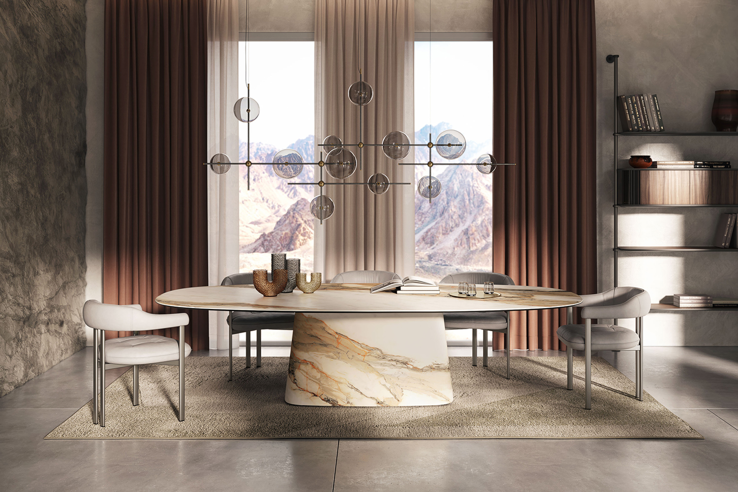 Napoleon Keramik Dining Table