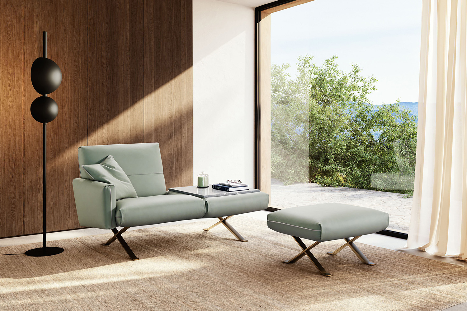 Rialto Armchair With End Table