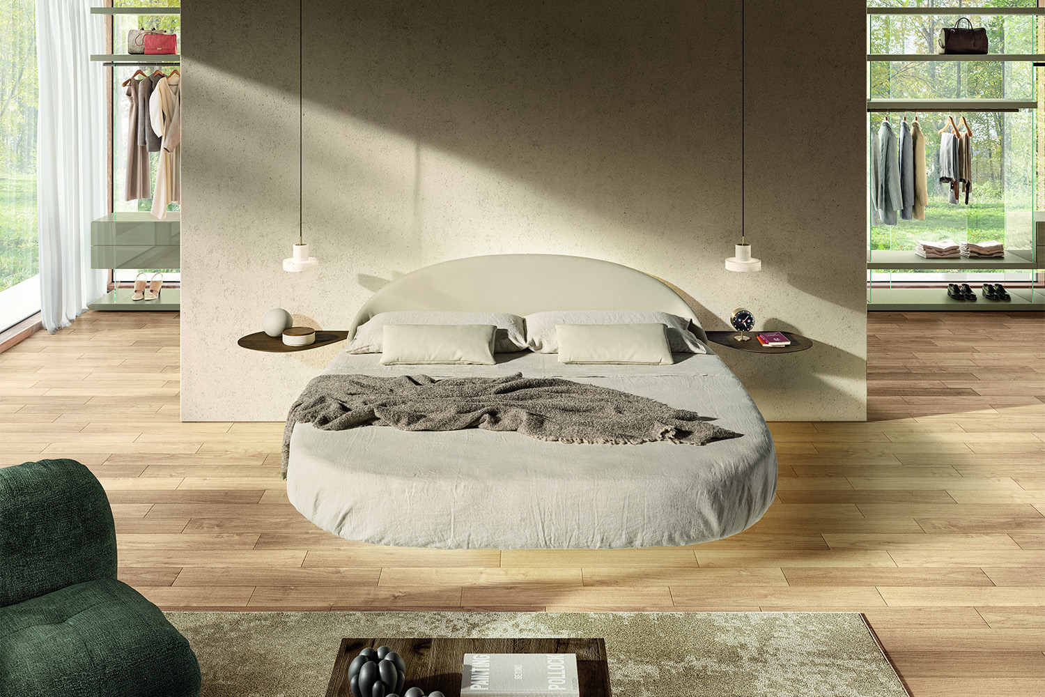 Roundy Fluttua Bed