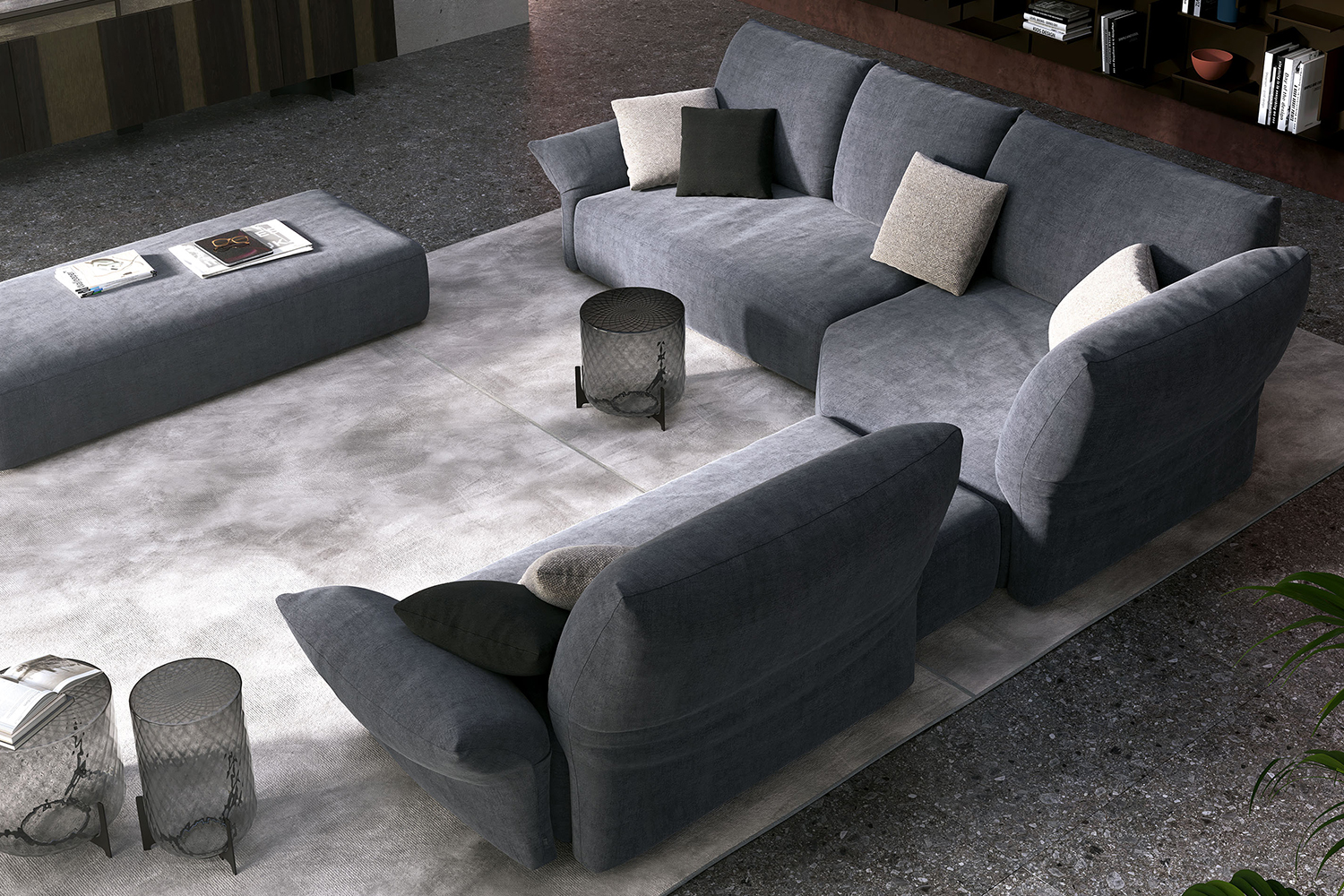 Sintatra Corner Sectional Sofa