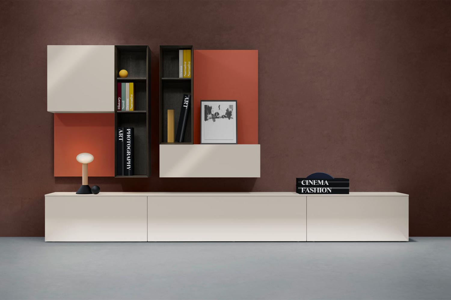Spazio COS061 Wall Unit