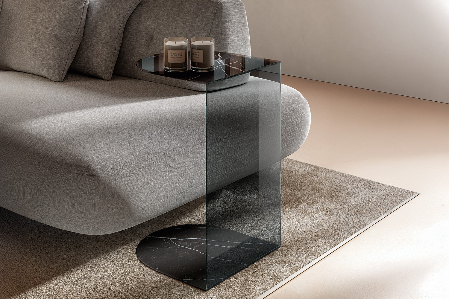 Tell End Table