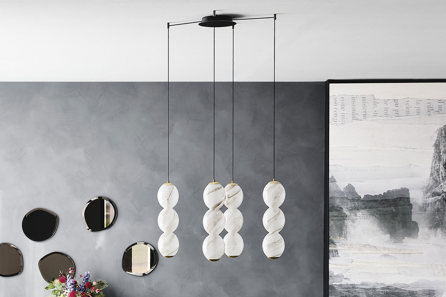 Zanziball Chandelier