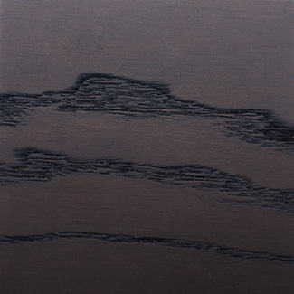 FTM Dark Brown Stained Ash Solid Wood